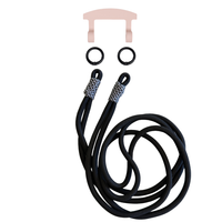 MIDNIGHT BLOOM KNOTTED CORD + HOOK