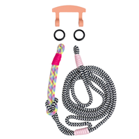 ELECTRIC BLOOM KNOTTED CORD + HOOK