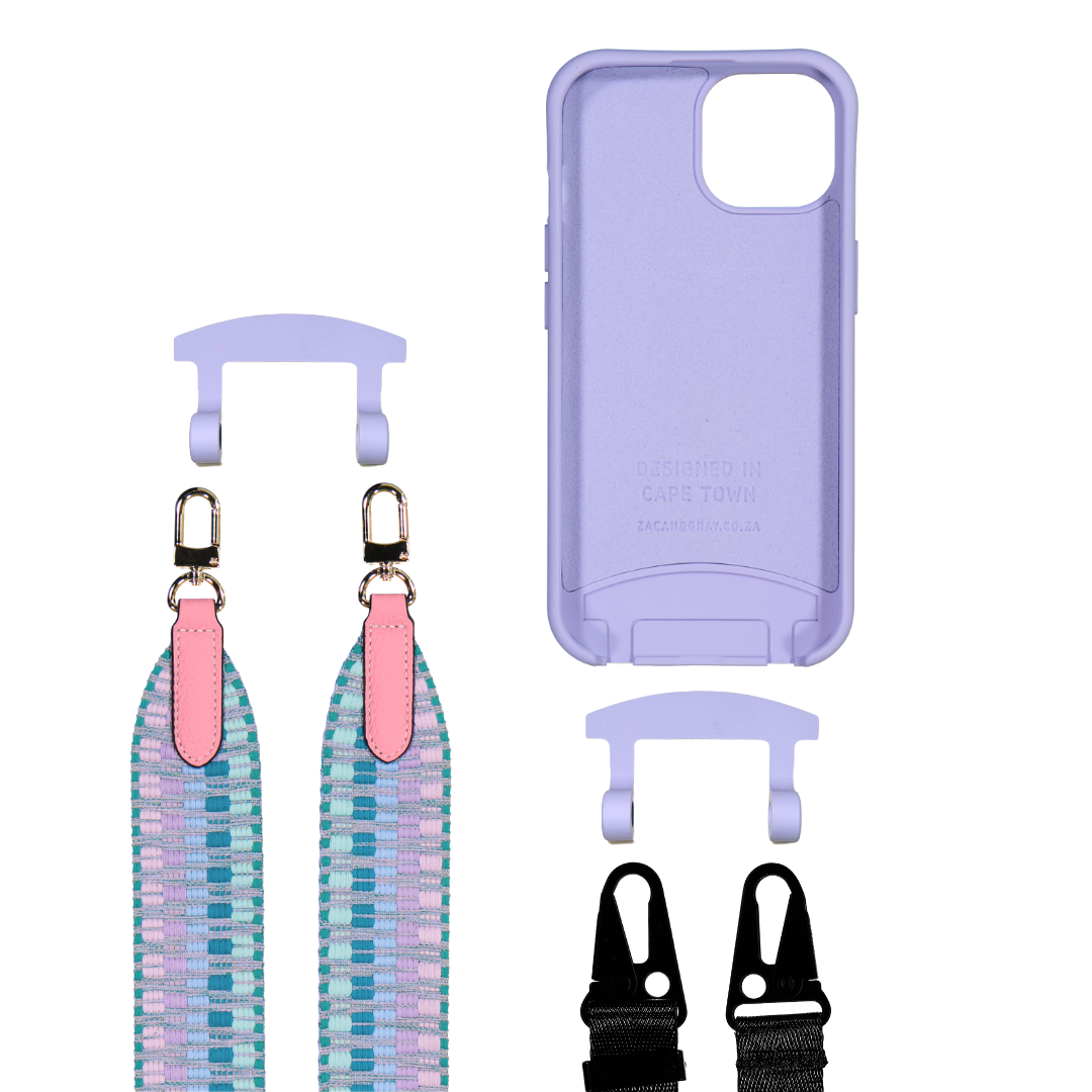 PATTERNED STRAP + HOOK