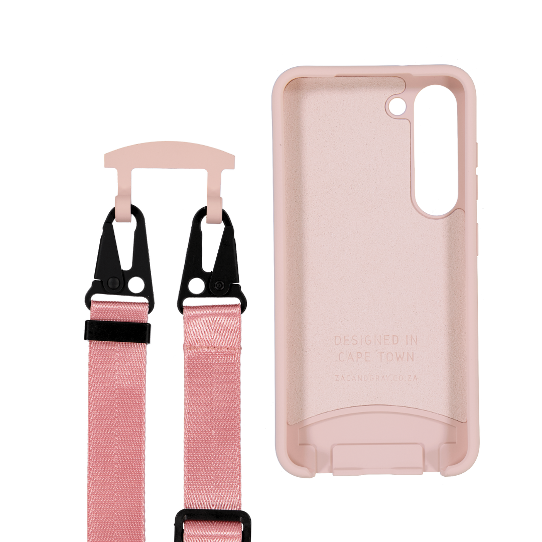Samsung S23 ROSÉ PINK CASE + ROSÉ PINK STRAP