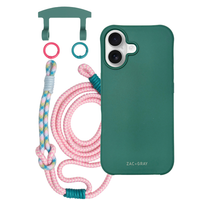 iPhone 17 TIDAL TEAL CASE + KNOTTED CORD