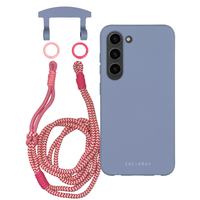 Samsung S23 Plus BLUE FOG CASE + KNOTTED CORD