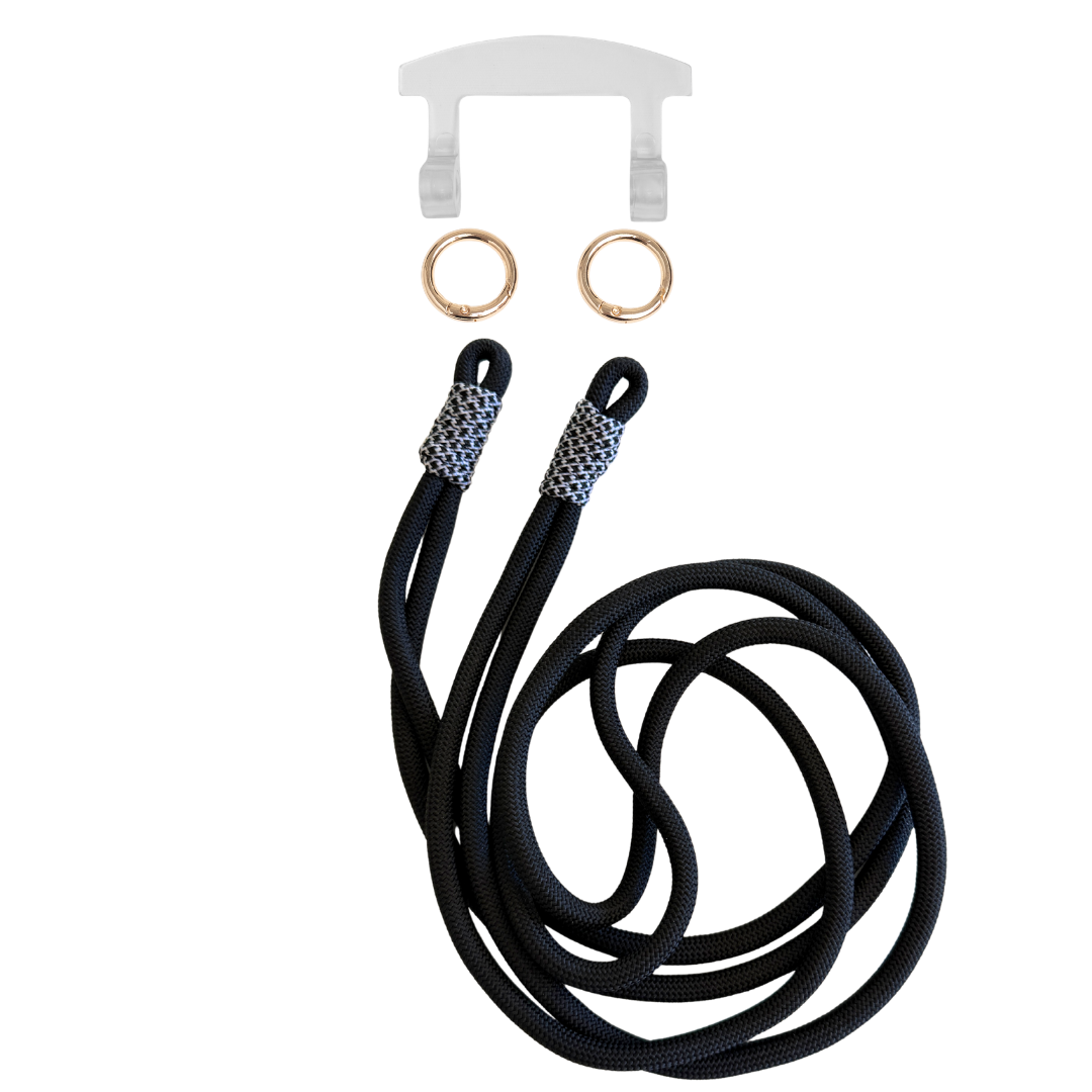 MIDNIGHT BLOOM KNOTTED CORD + HOOK