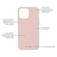 iPhone 13 ROSÉ PINK CASE + CORD - MAGSAFE