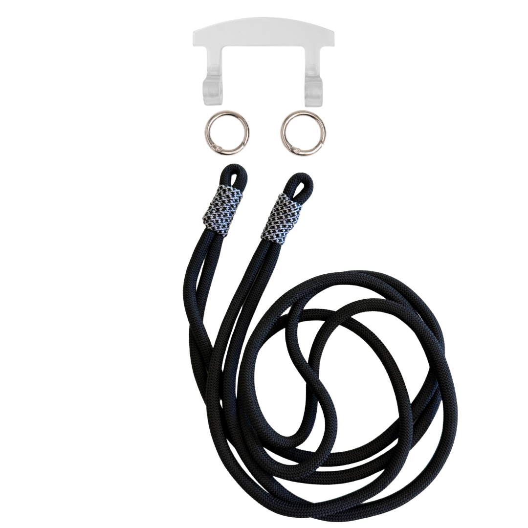 MIDNIGHT BLOOM KNOTTED CORD + HOOK