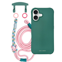 iPhone 17 TIDAL TEAL CASE + KNOTTED CORD