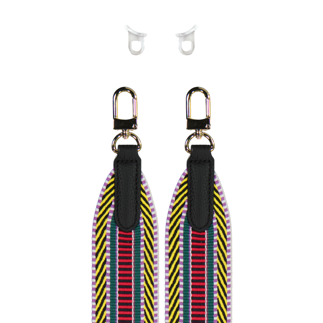 PATTERNED STRAP + RINGS