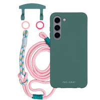 Samsung S23 TIDAL TEAL CASE + KNOTTED CORD