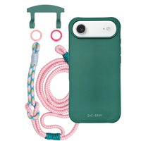iPhone 17 Air TIDAL TEAL CASE + KNOTTED CORD