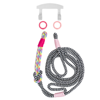 ELECTRIC BLOOM KNOTTED CORD + HOOK
