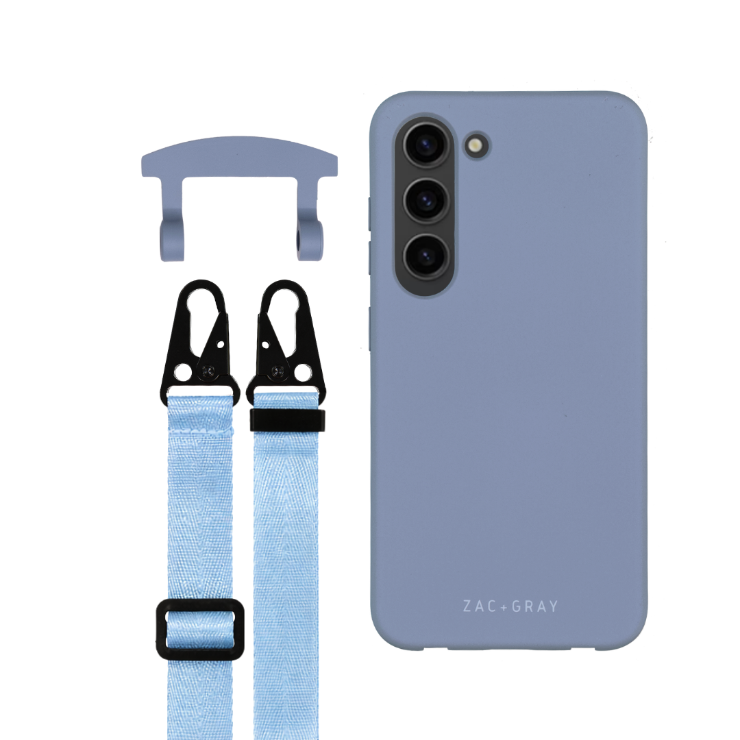Samsung S26 Plus BLUE FOG CASE + STRAP