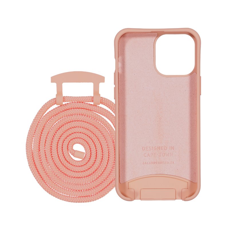 iPhone 12 mini SUNSET CORAL CASE + SUNSET CORAL CORD