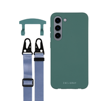 Samsung S23 TIDAL TEAL CASE + STRAP