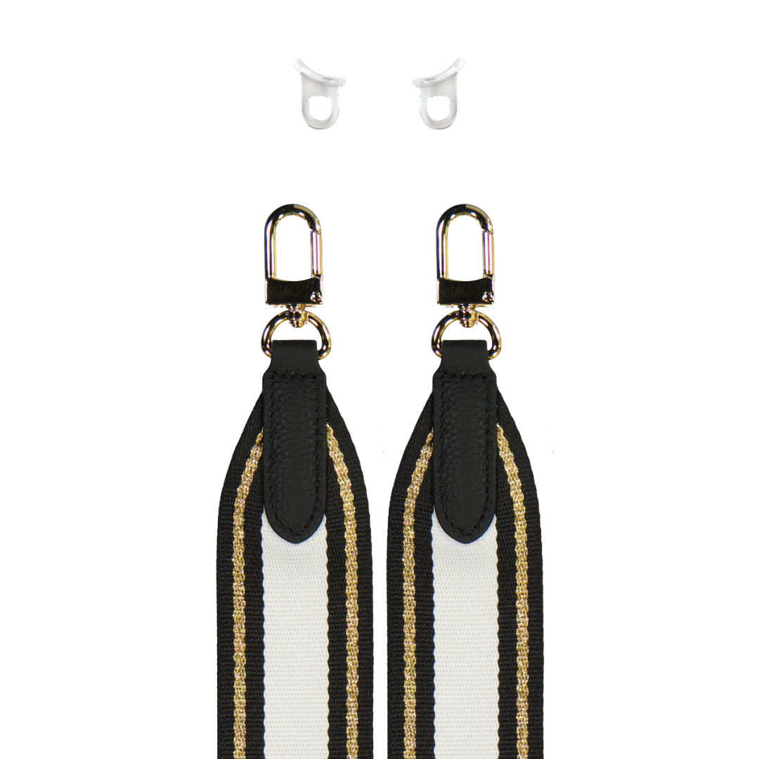 PATTERNED STRAP + RINGS