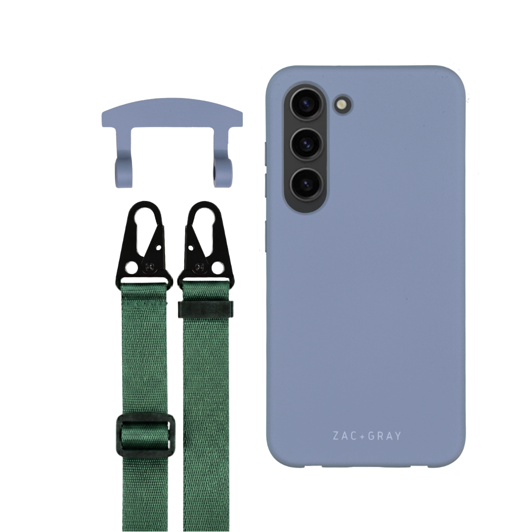 Samsung S26 Plus BLUE FOG CASE + STRAP
