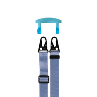 STRAP + AQUAMARINE TRANSPARENT HOOK