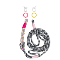 ELECTRIC BLOOM KNOTTED CORD + RINGS