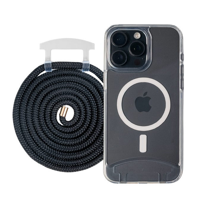 iPhone 14 Plus TRANSPARENT CASE + CORD