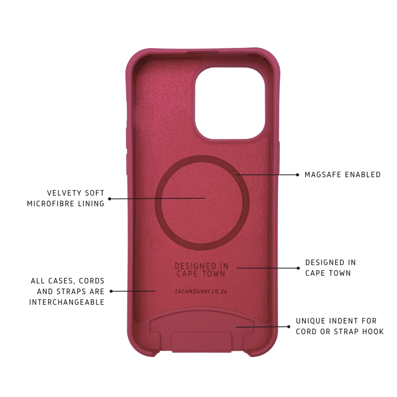 iPhone 14 Pro RASPBERRY RED CASE - MAGSAFE