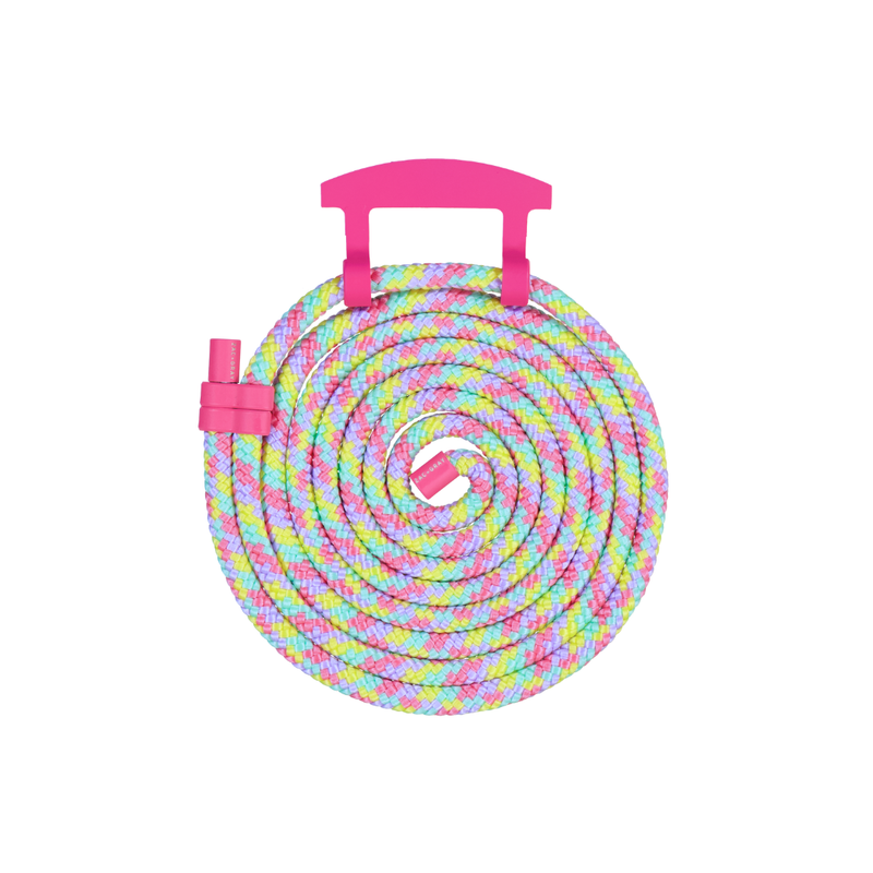TUTTI FRUTTI CORD WITH HOT PINK HOOK