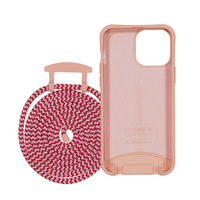 iPhone 12 Pro Max SUNSET CORAL CASE + POMEGRANATE CORD