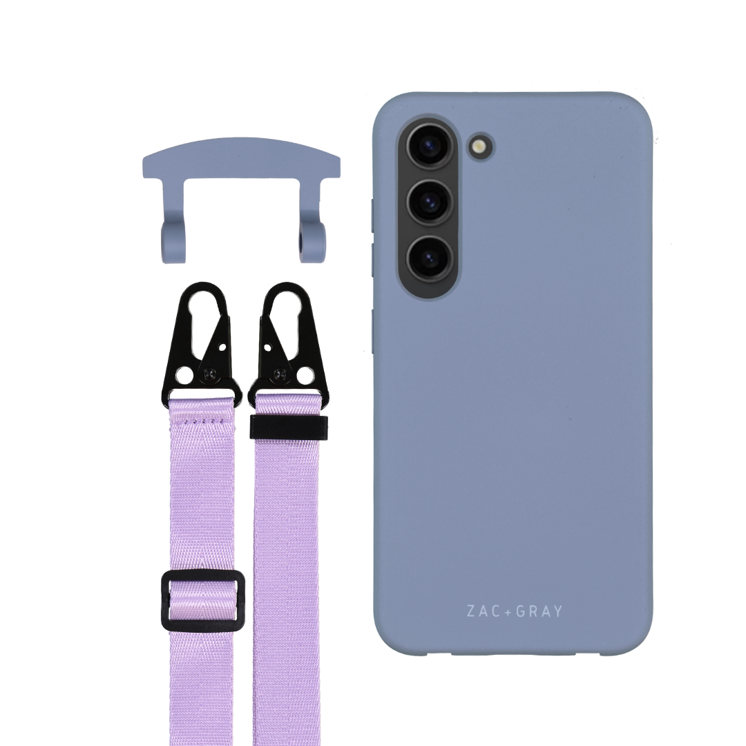 Samsung S26 Plus BLUE FOG CASE + STRAP