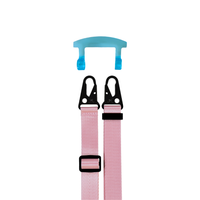 STRAP + AQUAMARINE TRANSPARENT HOOK