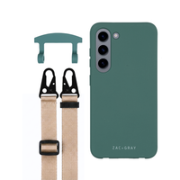 Samsung S23 TIDAL TEAL CASE + STRAP