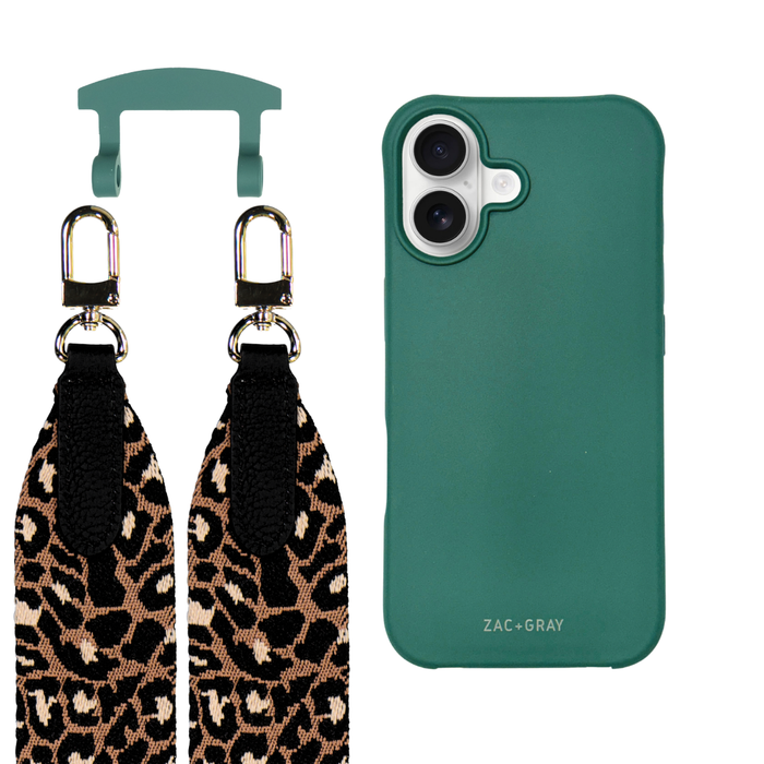 iPhone 17 TIDAL TEAL CASE + PATTERNED STRAP