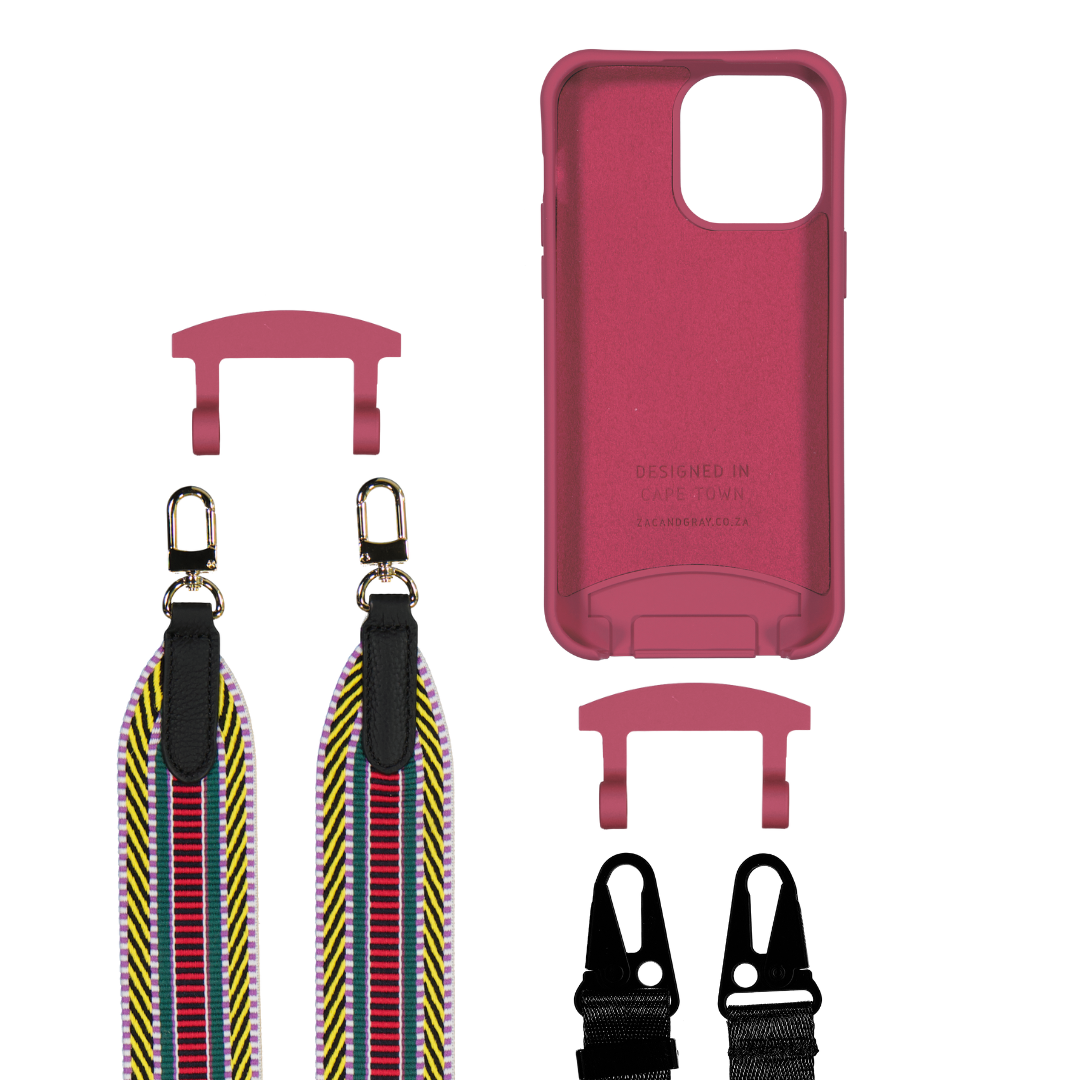 PATTERNED STRAP + HOOK