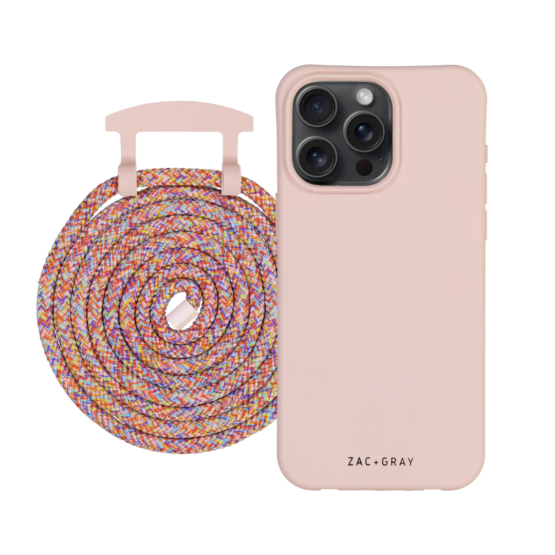 iPhone 11 Pro Max ROSÉ PINK CASE + CORD