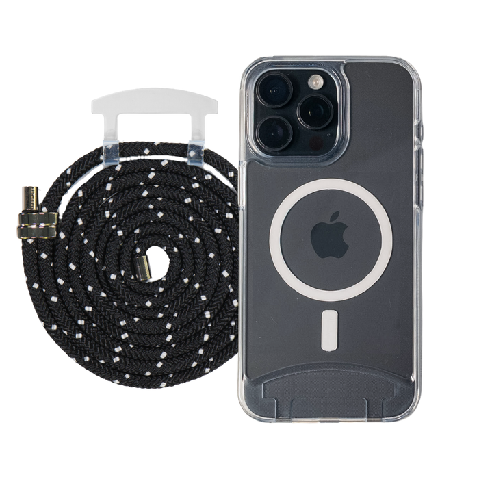 iPhone 14 Plus TRANSPARENT CASE + CORD