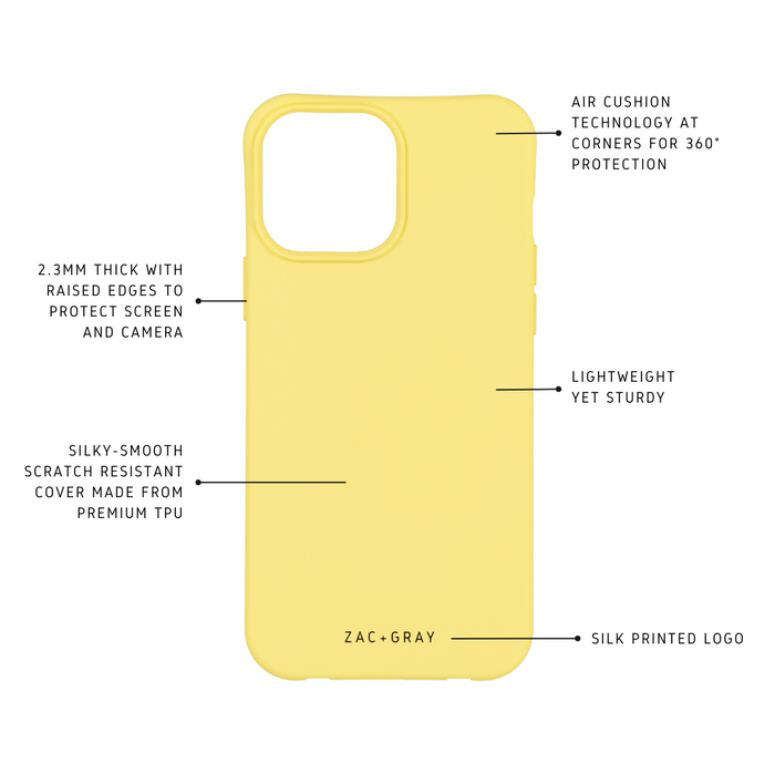 iPhone 13 mini SUNSHINE YELLOW CASE