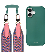 iPhone 17 TIDAL TEAL CASE + PATTERNED STRAP