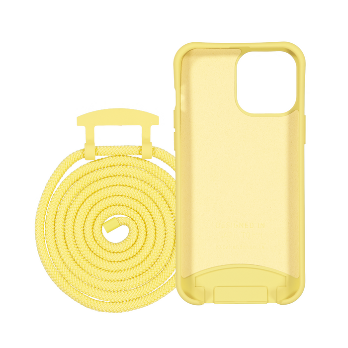 iPhone 12 mini SUNSHINE YELLOW CASE + SUNSHINE YELLOW CORD