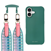 iPhone 17 TIDAL TEAL CASE + PATTERNED STRAP