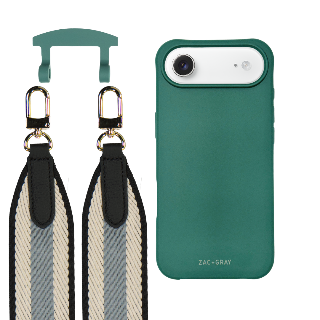 iPhone 17 Air TIDAL TEAL CASE + PATTERNED STRAP