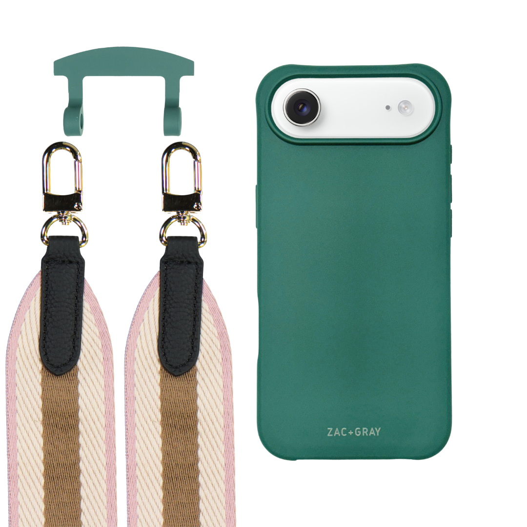 iPhone 17 Air TIDAL TEAL CASE + PATTERNED STRAP