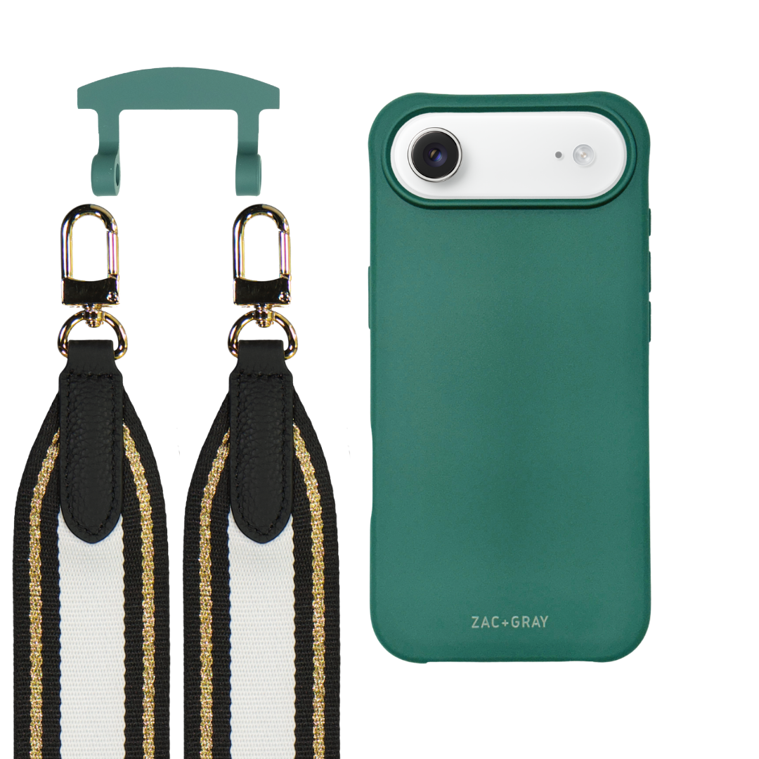 iPhone 17 Air TIDAL TEAL CASE + PATTERNED STRAP