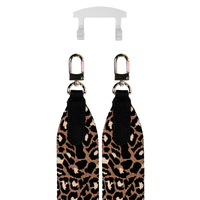 PATTERNED STRAP + TRANSPARENT HOOK