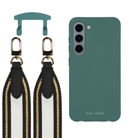 Samsung S23 TIDAL TEAL CASE + PATTERNED STRAP
