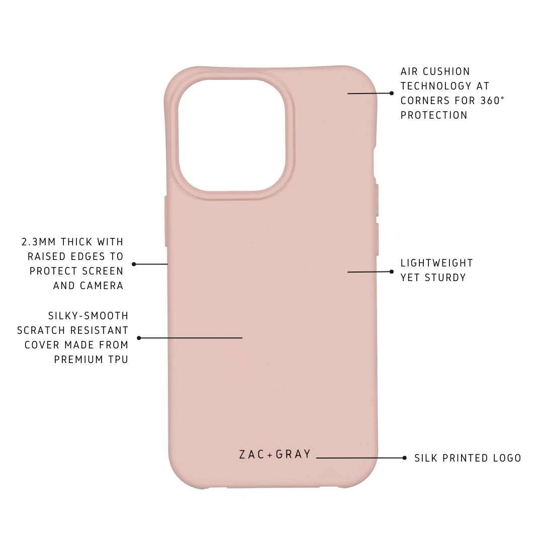 iPhone 15 ROSÉ PINK CASE - MAGSAFE