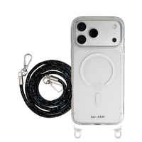 iPhone 17 CRYSTAL CLEAR TRANSPARENT CASE + CRYSTAL CORD