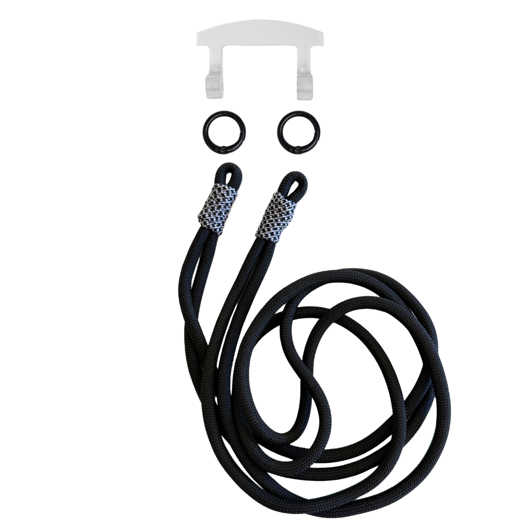 MIDNIGHT BLOOM KNOTTED CORD + HOOK