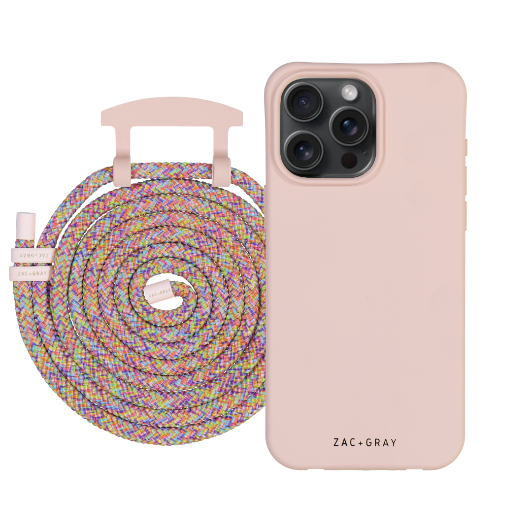 iPhone 11 Pro Max ROSÉ PINK CASE + CORD