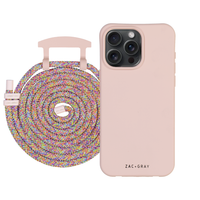 iPhone 11 Pro Max ROSÉ PINK CASE + CORD