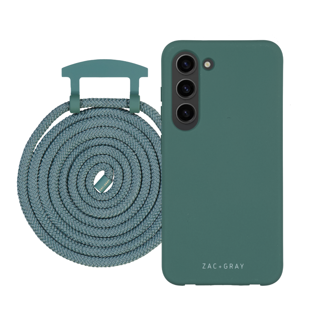 Samsung S24 TIDAL TEAL CASE + CORD