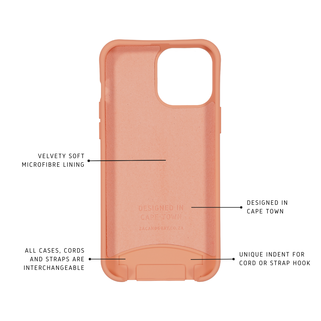 iPhone 12 and iPhone 12 Pro SUNSET CORAL CASE