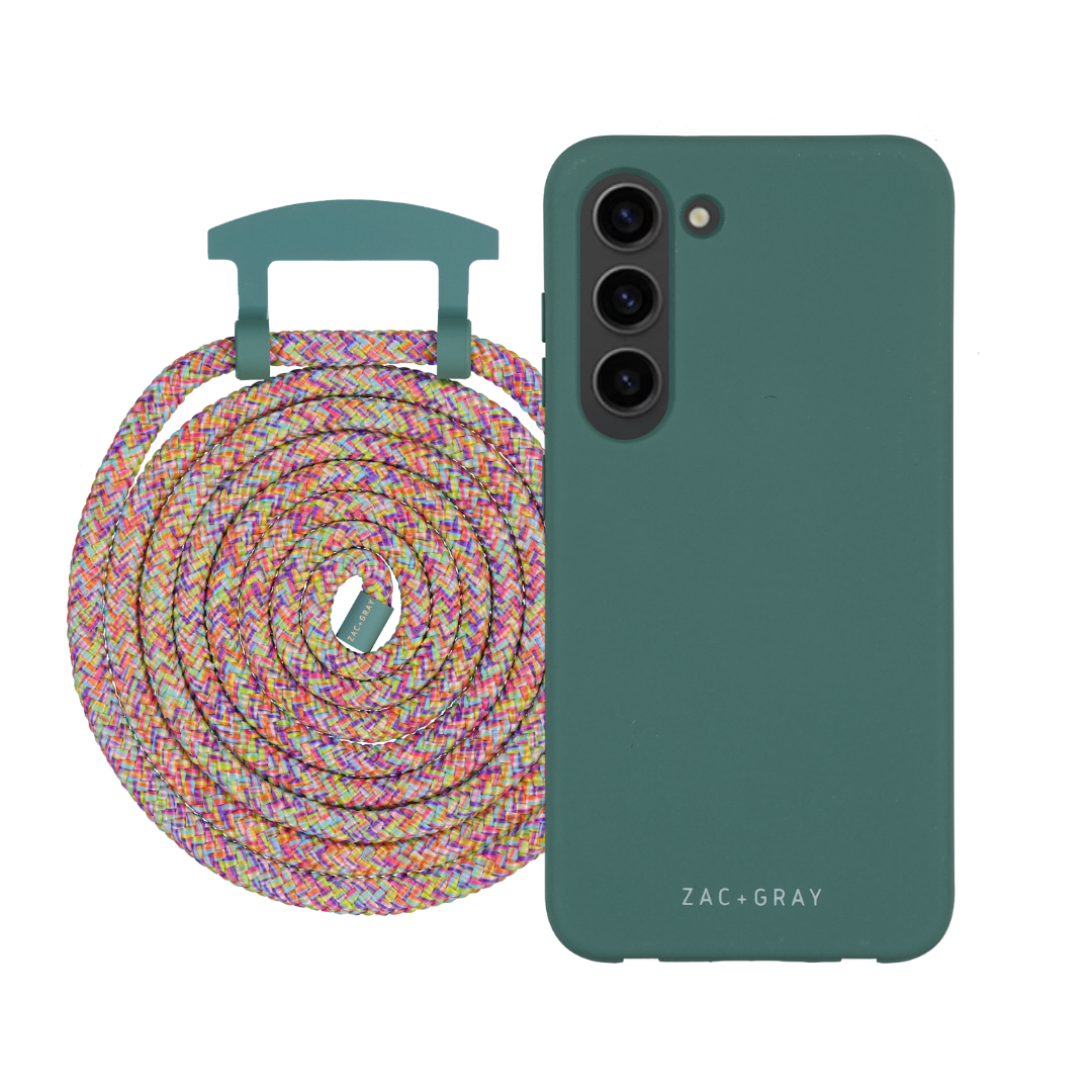 Samsung S24 TIDAL TEAL CASE + CORD