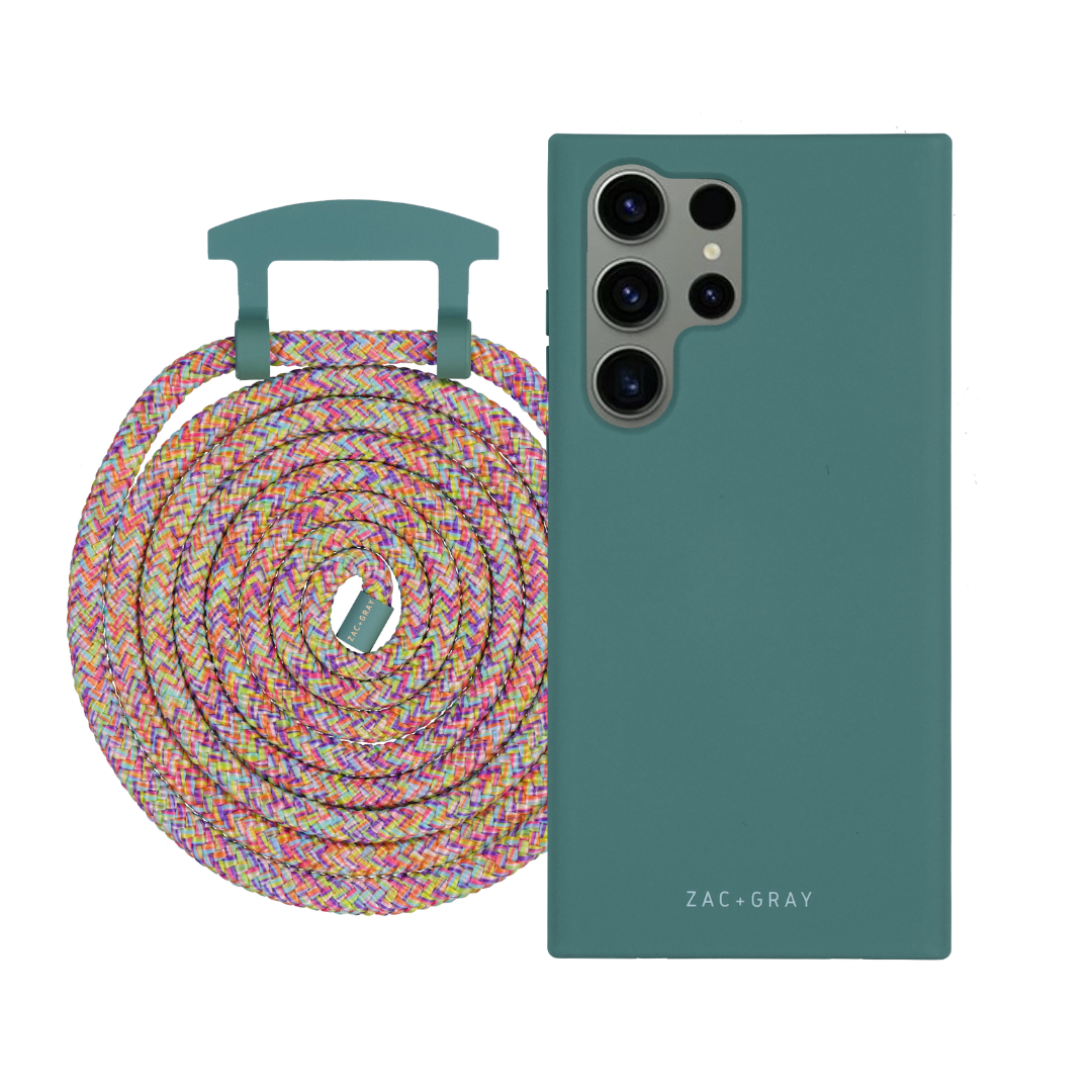 Samsung S25 Ultra TIDAL TEAL CASE + CORD